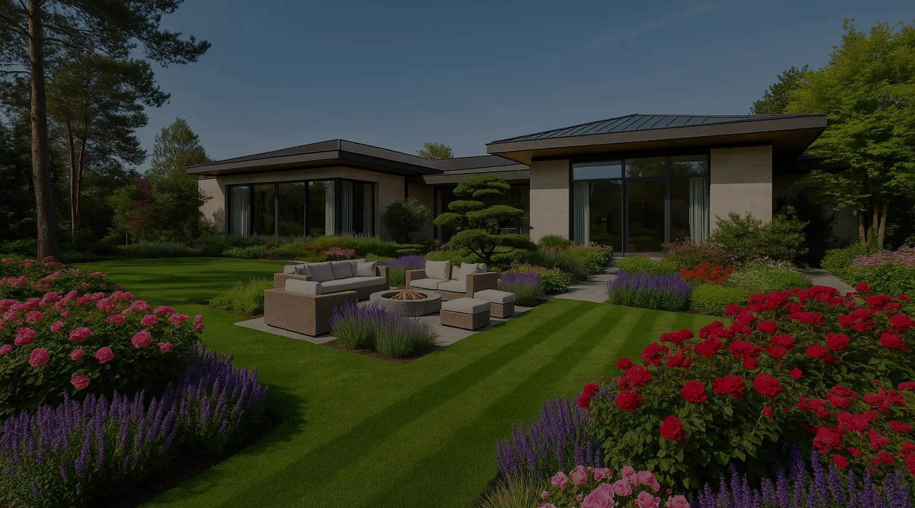 Ландшафтный дизайн под ключ в Первоуральске и Свердловской области